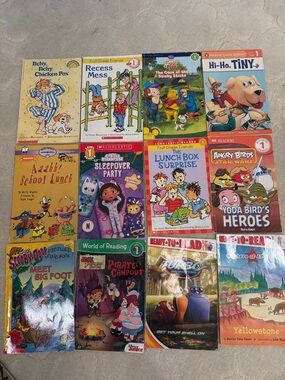 Set of 12 Kids Picture Books - Mixed Characters Collection